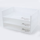 Desk Oganizer (Drawer Rack/Wide/16.6x23.6x4.7cm/SMCol(s): White)