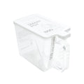 Sanada Seiko Smart Pot Seasoning Storage Container with Spoon (800ml) White