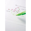 Shachihata Artline Blox Purple 0.4 mm Water-based Ink Highlighter Fluorescent Green