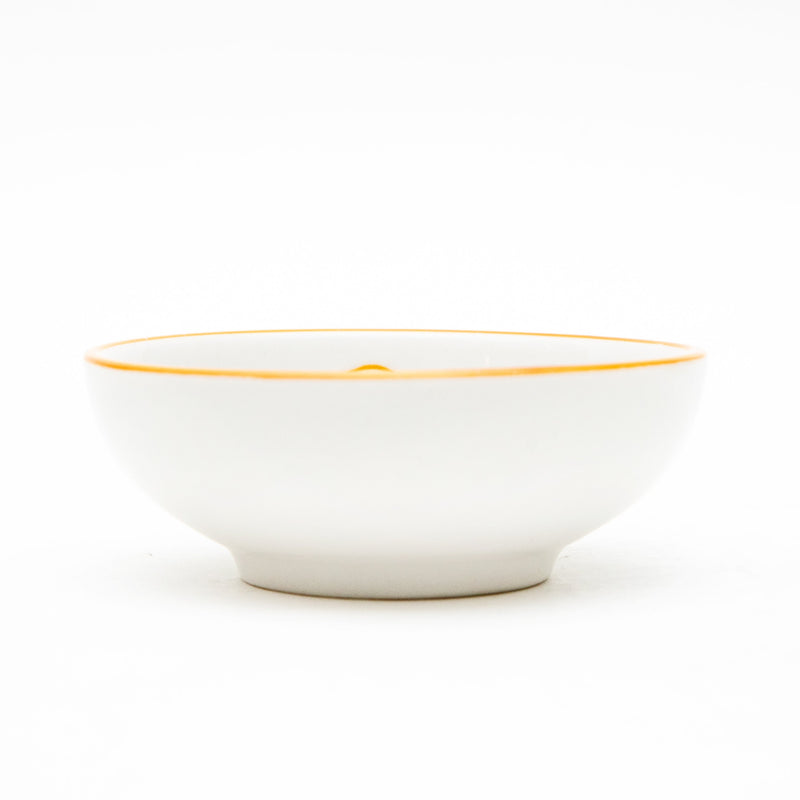 Small Plate (Porcelain/Calico Cats/"chaton"/3cm/dia.8cm/SMCol(s): White,Yellow,Black)