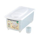 22.5cm Flower Rice Storage Container With Measuring Cup 10Kg