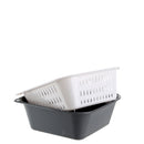 Straining Rectangular Tray Set Individual Package