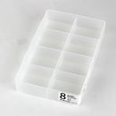 8-Section Clear Organizer