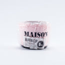 Maison Rose Salut Muffin Cups 6pcs Pink