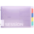 Maruman Mini Size Binder Session B7E FM310-30 Light Purple