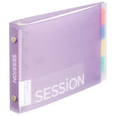 Maruman Mini Size Binder Session B7E FM310-30 Light Purple