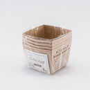 Cube Paper Baking Cups 4pcs