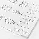 Garbage Bin Sorting Label Stickers