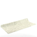Typography Patterned Felt Sheet for Crafting 45cm