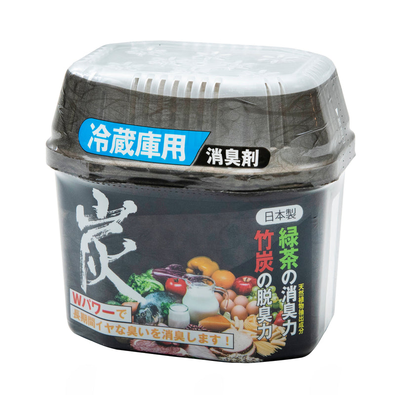 Fridge Deodorizer (Green Tea & Charcoal/5.5x8.5x8.5cm / 160 g/SMCol(s): Black)