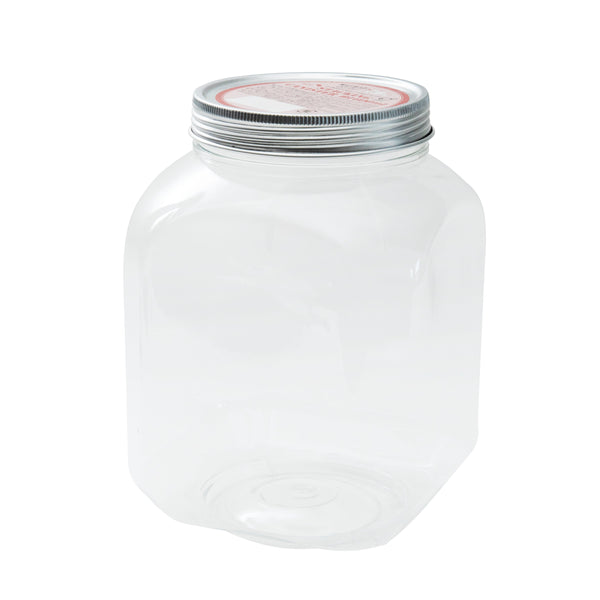 Plastic Canister 1600ml (PET/Aluminum/Polystyrene/1600ml/SMCol(s): Transparent&Silver)