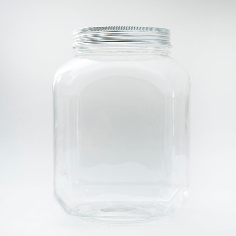 Plastic Canister 1600ml (PET/Aluminum/Polystyrene/1600ml/SMCol(s): Transparent&Silver)