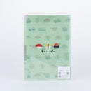 Sushi Happy File Folder With 3 Pockets Individual Package