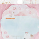 Active Corporation Stand Fusen Spring Cat Sticky Notes