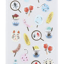 Japanese Style Summer Festival Stickers Individual Package