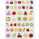 Summer Pattern Fruits Stickers Individual Package