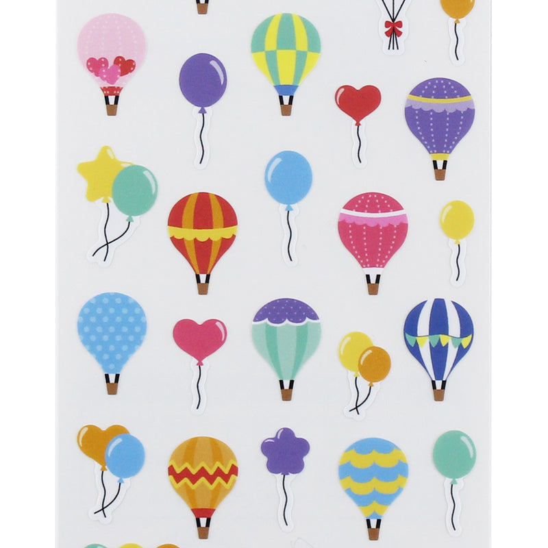 Balloon Stickers - Sticker/Label/Index | Japanese Stationery | Oomomo ...