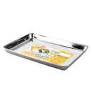 Stainless Deep Steel Food Prep Tray Individual Package