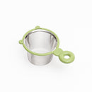 Tea Strainer (Green/11x7x4.5cm) Individual Package