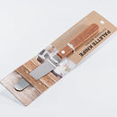 Palette Knife (Cooking/Wood Handle/20.5x2.2cm) Individual Package