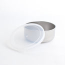 Stainless Steel Round Food Container with Lid Individual Package
