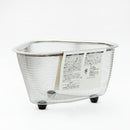 Echo Stainless Steel Corner Sink Strainer Individual Package