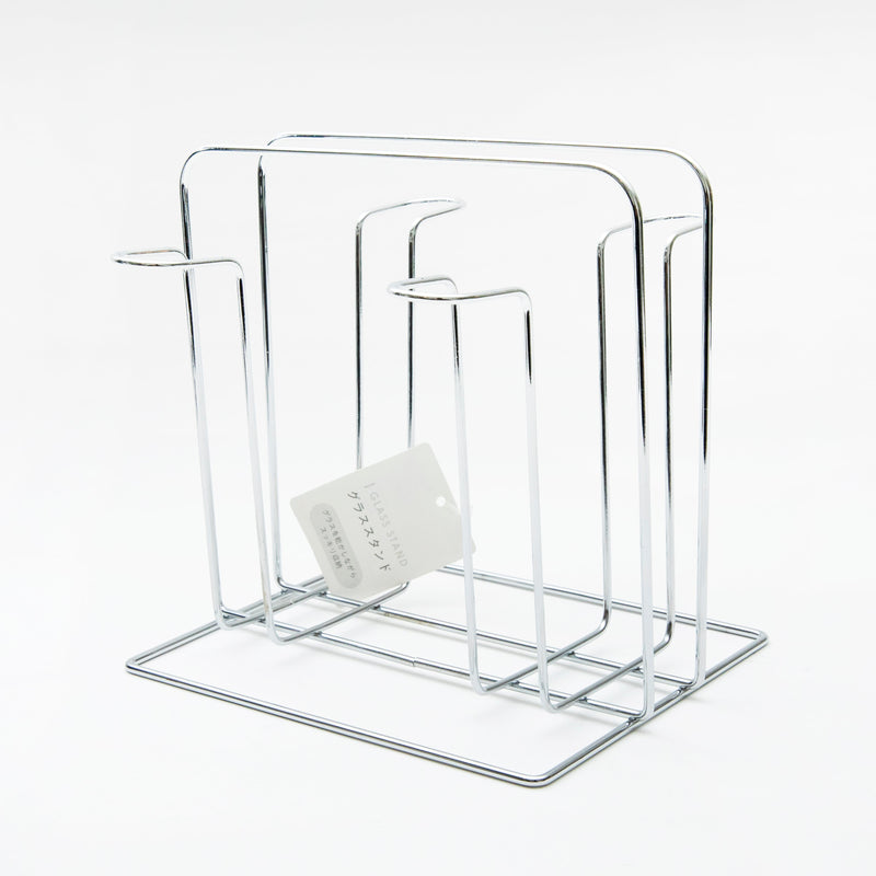 Glass Drying Rack (15.3x16.5x14.5cm/SMCol(s): Silver)