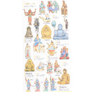 Kamio Picture Dictionary Stickers (Buddhist Statue) Individual Package