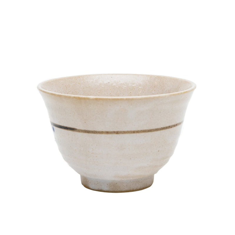 Small Bowl (Ceramic/Line & Dots/8cm/dia.12.5cm/SMCol(s): Ivory)