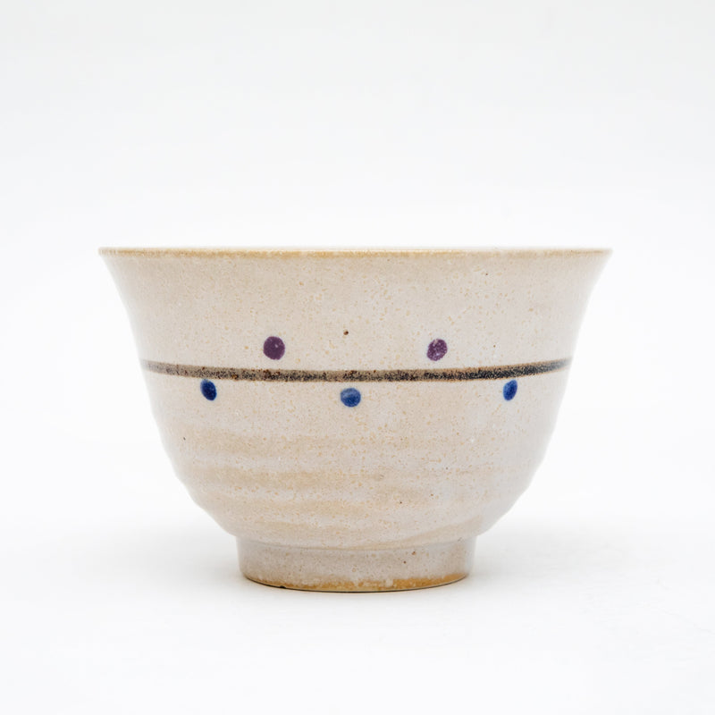 Small Bowl (Ceramic/Line & Dots/8cm/dia.12.5cm/SMCol(s): Ivory)