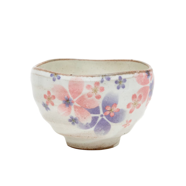 Small Bowl (Ceramic/Cherry Blossoms/6cm/dia.10cm/SMCol(s): White,Blue,Pink)