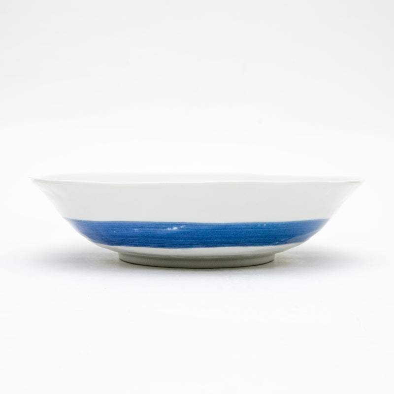 Bowl (Ceramic/Microwave & Dishwasher Safe/Hand Painting Style/Sea Bream/6cm/dia.11.5cm/SMCol(s): White,Blue,Red)
