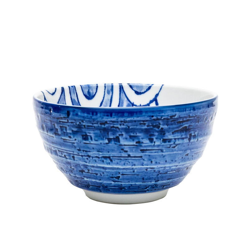 Bowl (Ceramic/Microwave & Dishwasher Safe/Hand Painting Style/Sea Bream/L/8.8cm/dia.16cm/SMCol(s): White,Blue,Red)