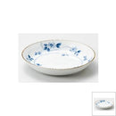 dia.22.4cm 4cm Round Flowers Deep Plate 