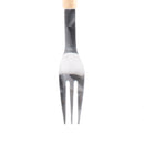 Stainless Steel Dessert Fork with Wooden Handle 16cm