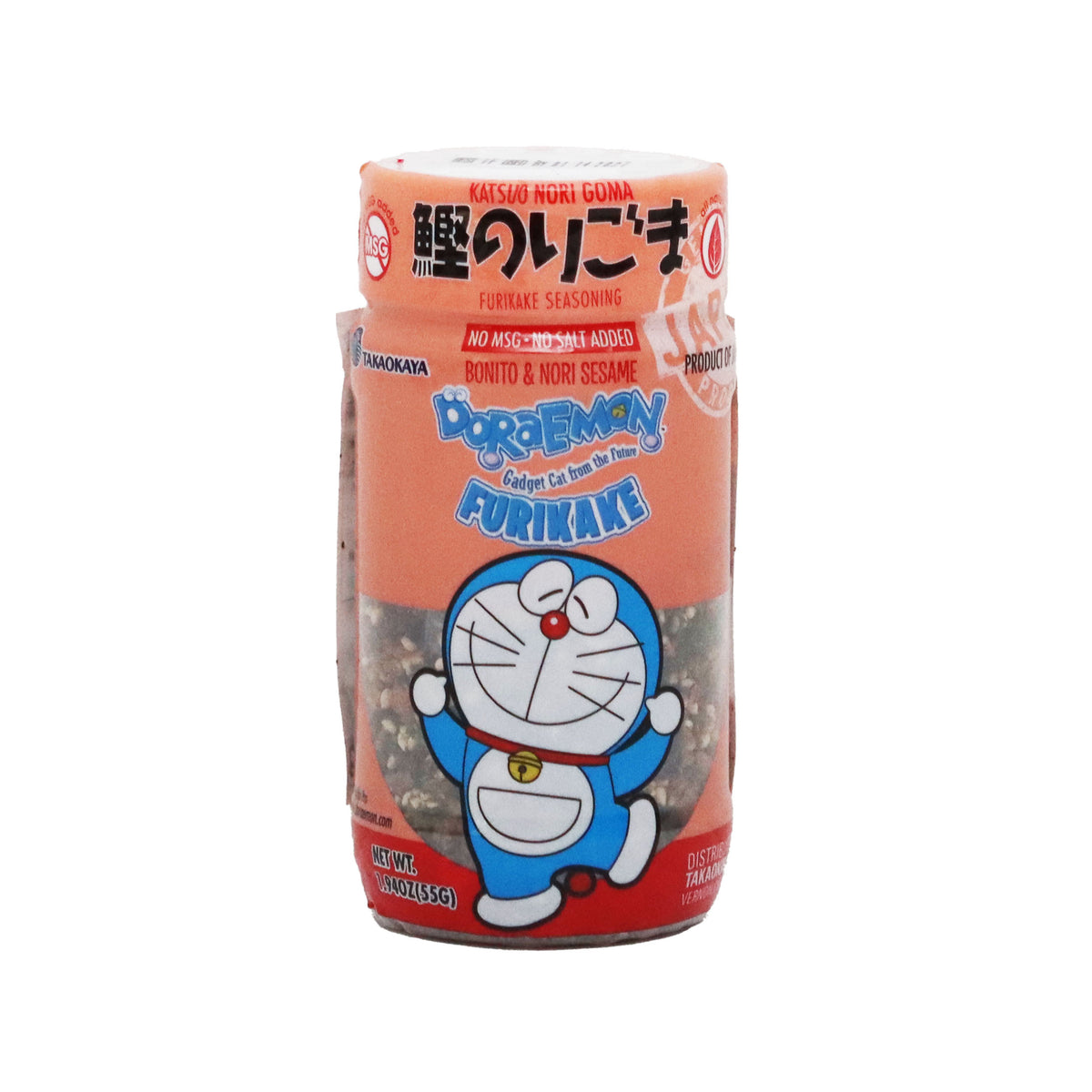 Furikake Katsuo Nori Goma Doraemon Takaokaya 55 g - Condiments