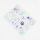BGM Space Flight Clear Stamps