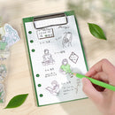 BGM For Putting On Stamp Base Women & Morning Activity Clear Stamps 