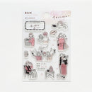 BGM For Putting on Stamp Base Women on Weekend Sheet Clear Stamps