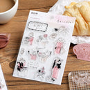 BGM For Putting on Stamp Base Women on Weekend Sheet Clear Stamps
