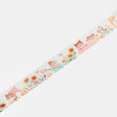 BGM Sunflower Cat Washi Masking Tape