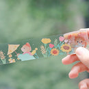 BGM Sunflower Cat Washi Masking Tape