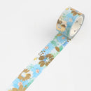 BGM Flower Melody American Blue Washi Masking Tape
