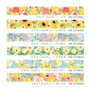 BGM Flower Melody Gerbera Washi Masking Tape