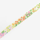 BGM Tulip Garden Washi Masking Tape BM-SPRW009