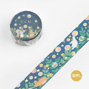 BGM Starry Night Forest Washi Masking Tape BM-SPRW012