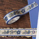 BGM Retro Navy Washi Masking Tape BM-SPRR006
