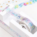 BGM Decorated Bubbles Foil Stamping Washi Masking Tape BM-LGCA081
