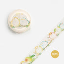 BGM Long-tailed Tit Foil Stamping Washi Masking Tape BM-LGCA082