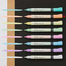Pentel Milky Brush Pastel colour Pastel Orange Brush Pen - Pastel Orange